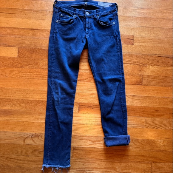 🇺🇸 Made in the USA- Rag & Bone- Women's Skinny Capri Jeans - Picture 9 of 11